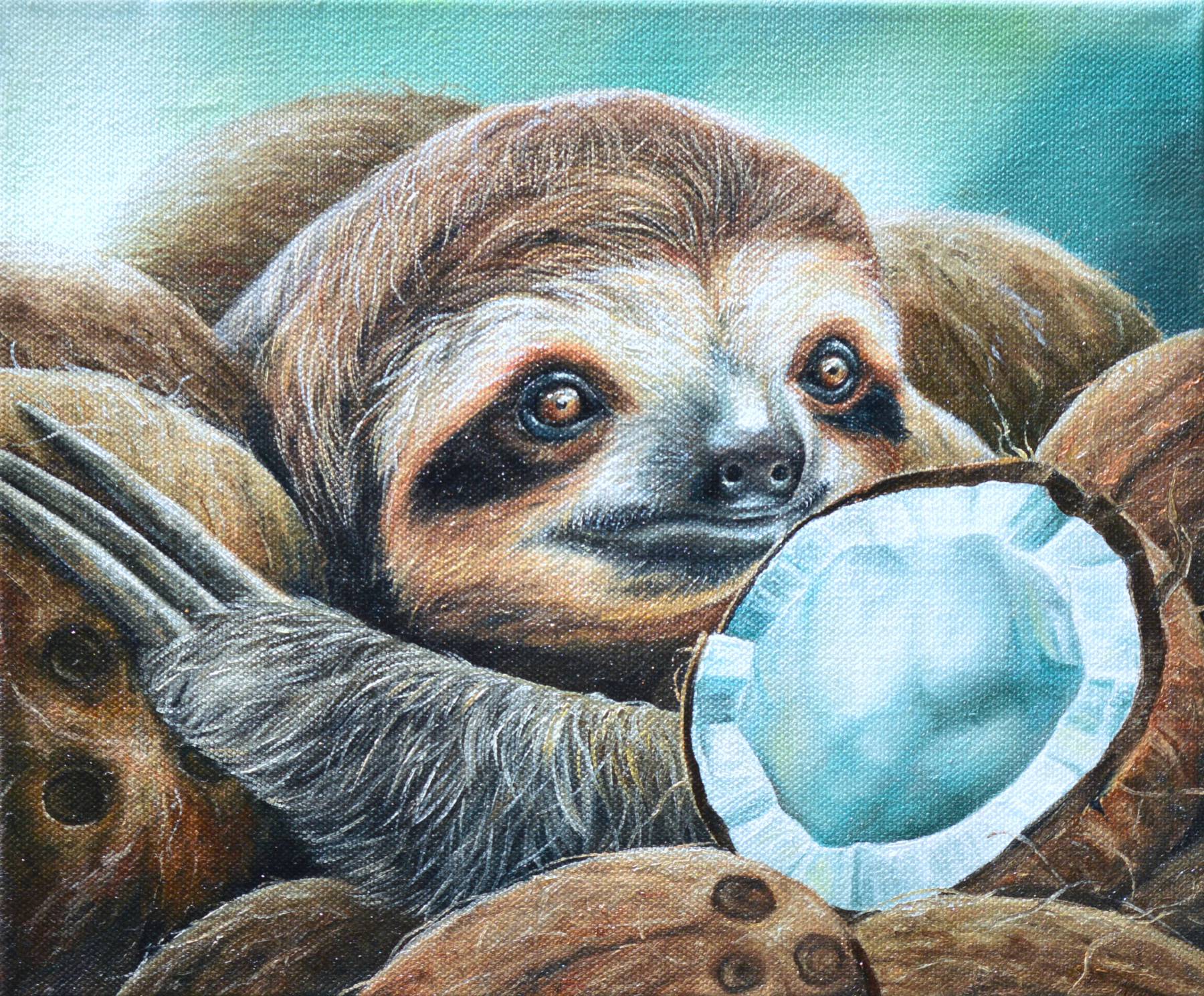 Marlou Jaspers Art animal painting bon vivant