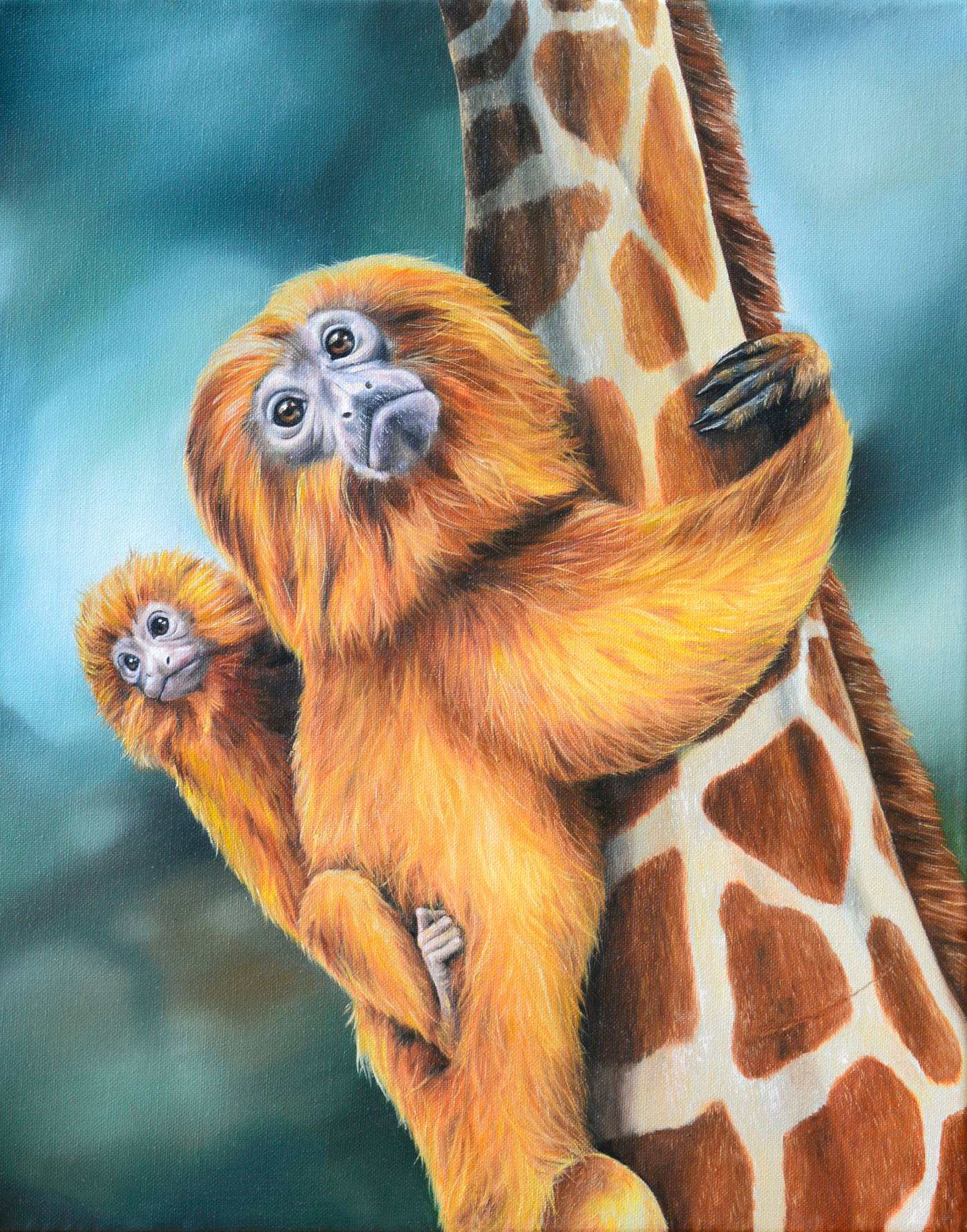 Marlou Jaspers Art Oil painting Necktie