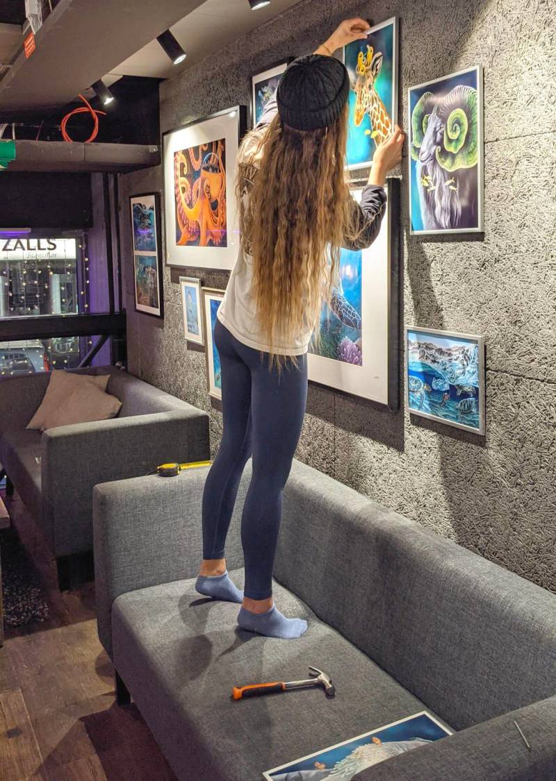 The art is up!