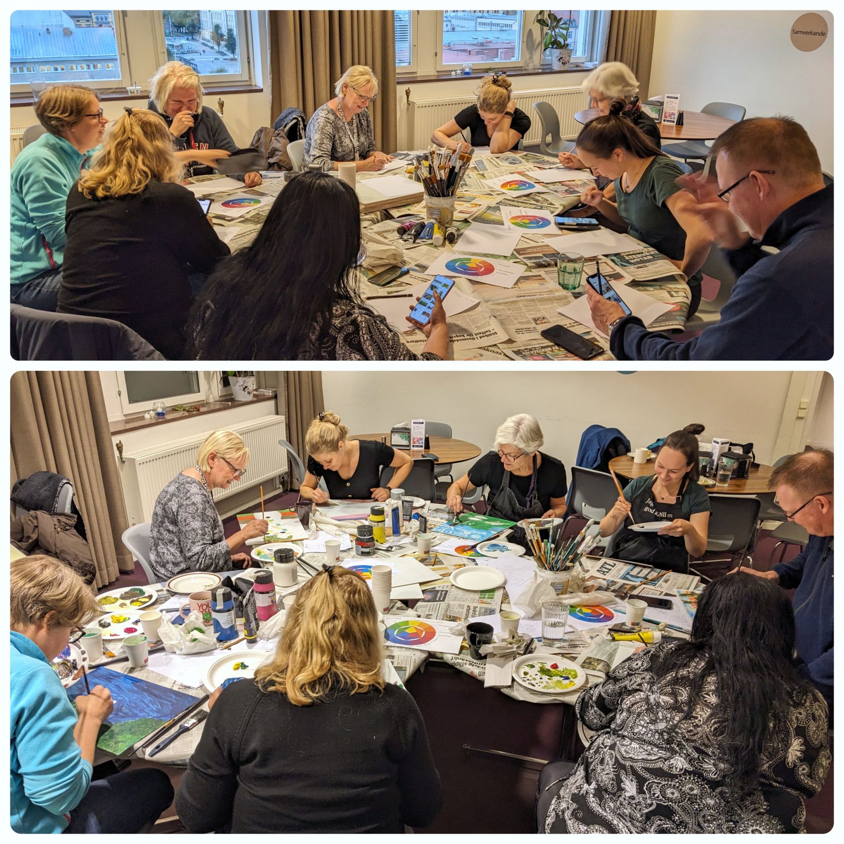Länsstyrelsen Örebro konst workshop