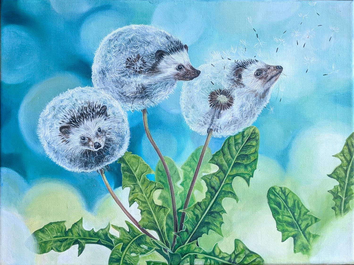 Marlou Jaspers Art - Prints - Dandehogs