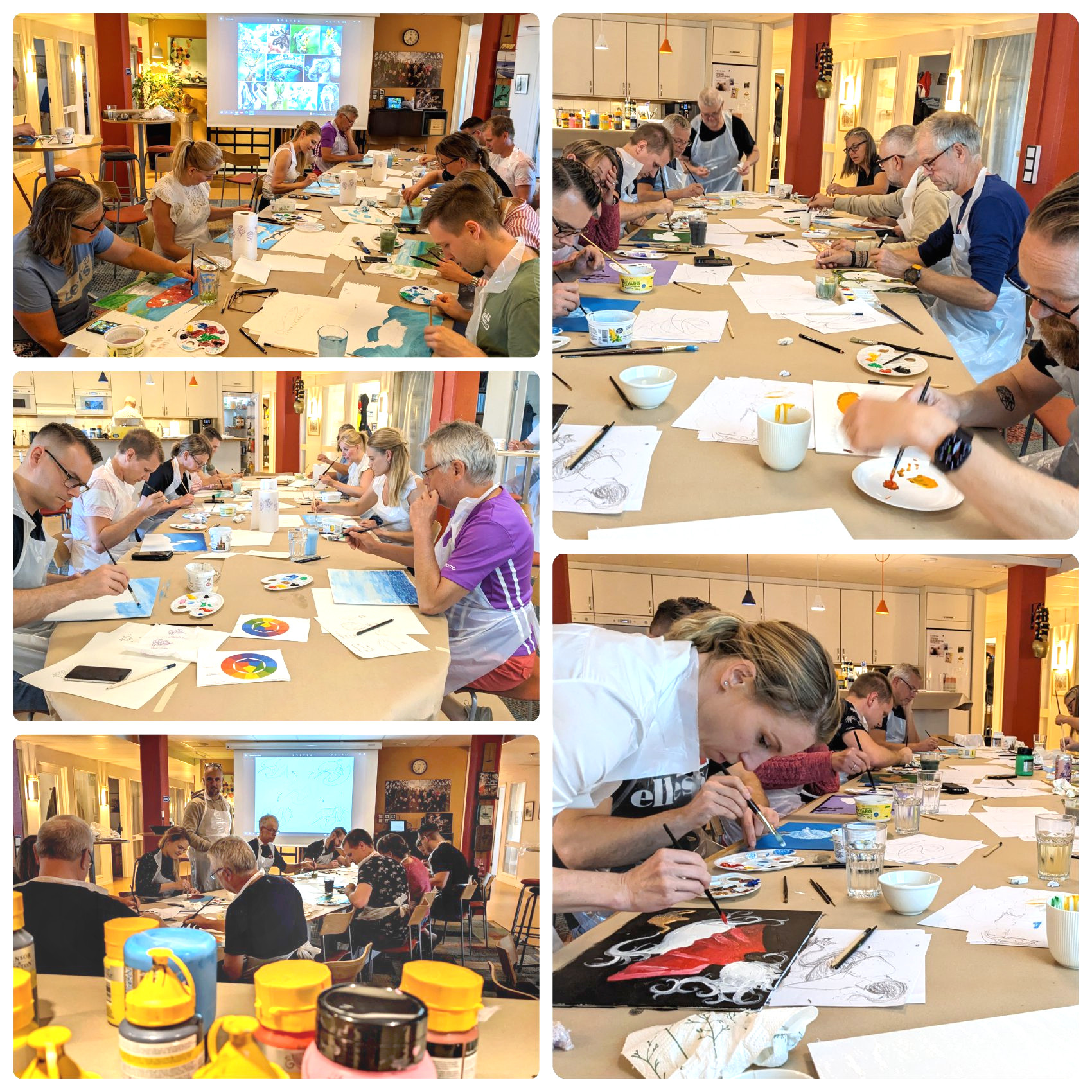 vap ab Örebro painting workshop