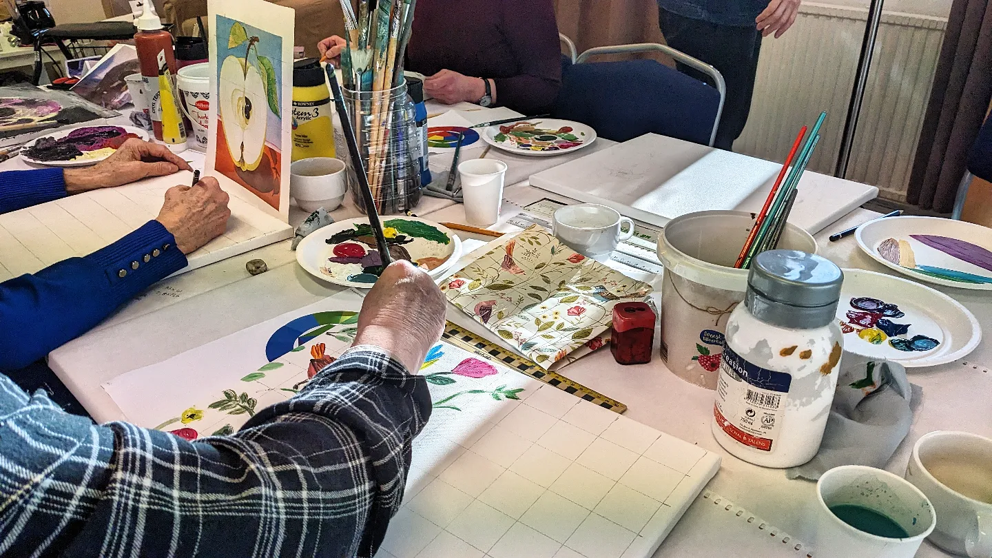 workshop acrylics beginner