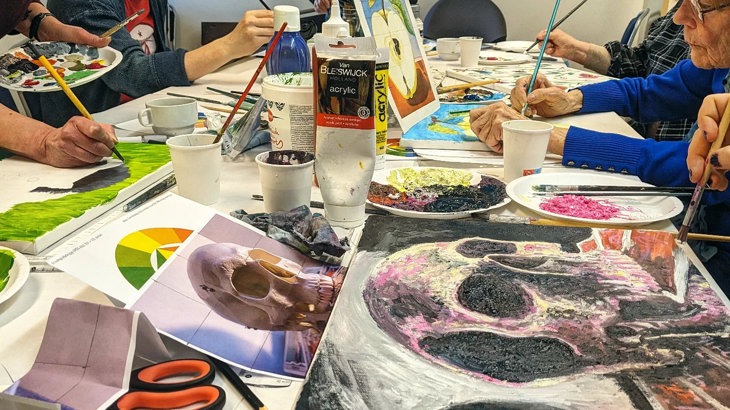 workshop acrylics beginner