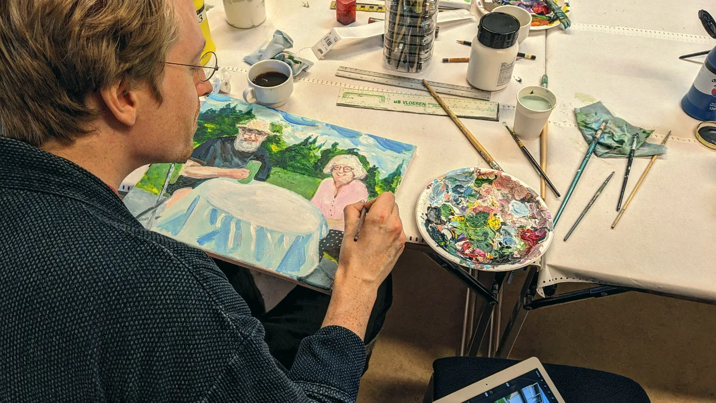 workshop acrylics beginner